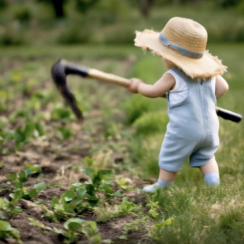 Turn Your Baby into a Mini Farmer