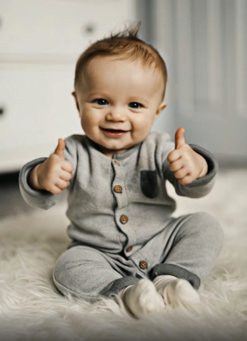 Transform Your Baby's Smile with Thumbs Up!